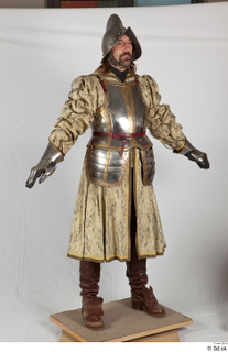  Photos Medieval Guard in plate armor 2 Historical Medieval soldier a poses plate armor whole body 0006.jpg